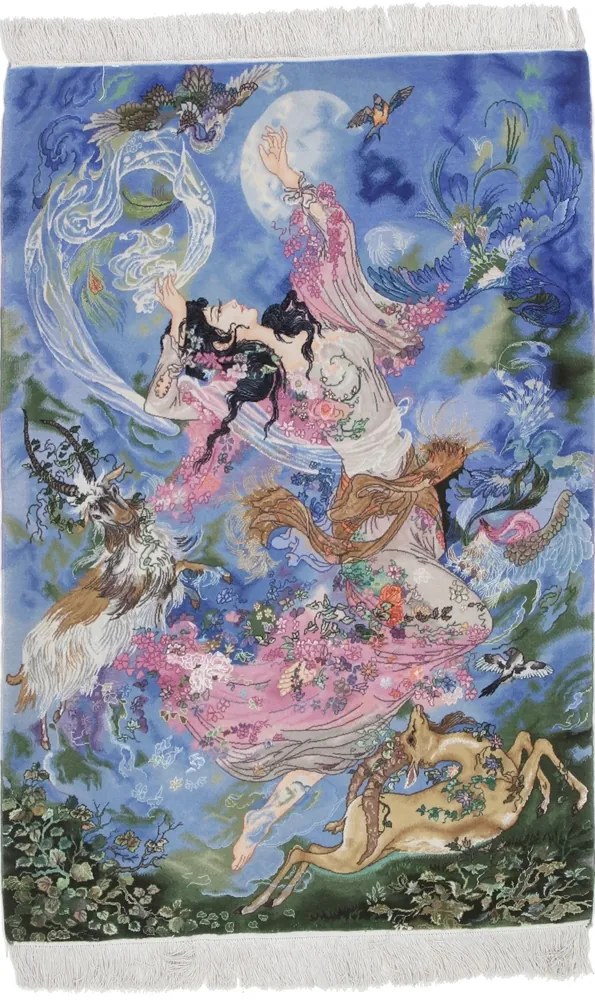 Tabriz Tappeto 80 x 120 (Iran) Annodato A Mano