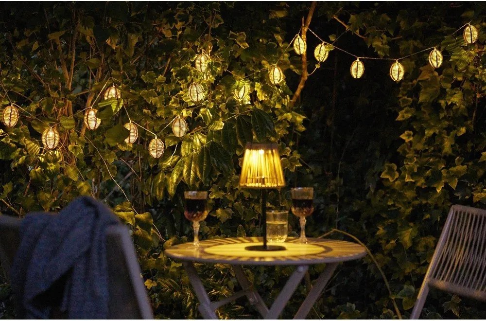 Catena luminosa LED con alimentazione a batteria numero lampadine 10 pz lunghezza totale 180 cm Carlisle – House Nordic