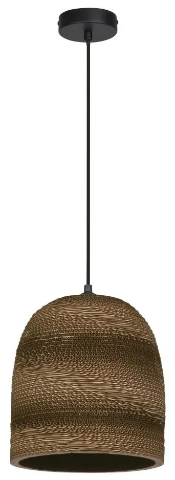 Ledvance - Lampadario a sospensione con filo DECOR CARDBOARD 1xE27/15W/230V diametro 25 cm