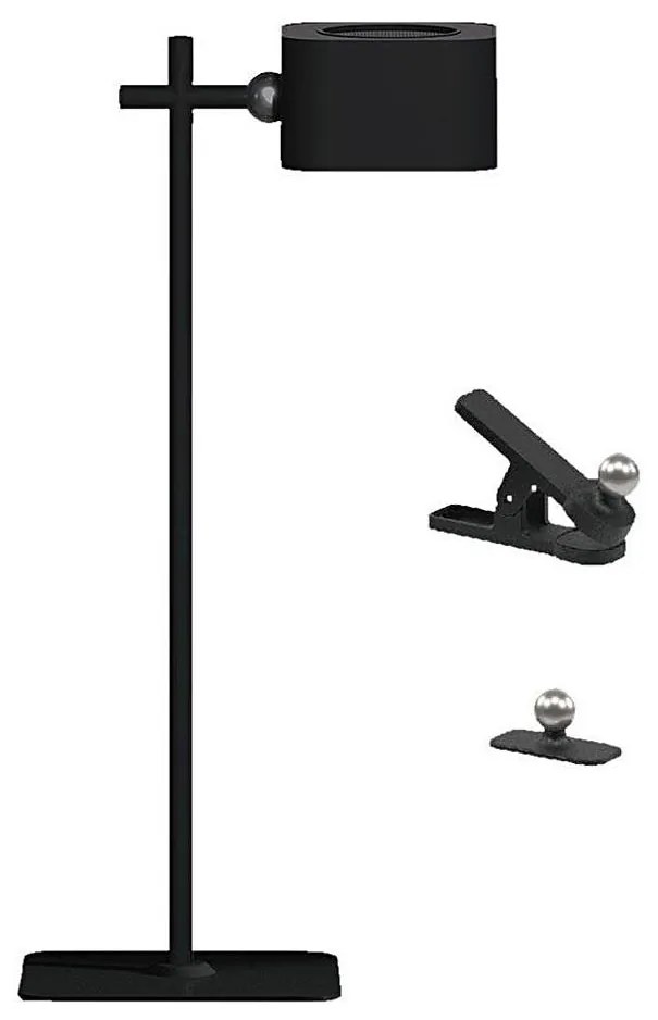 LED Lampada da tavolo magnetica dimmerabile 4in1 LED/3W/5V 3000-6000K 1800 mAh nero