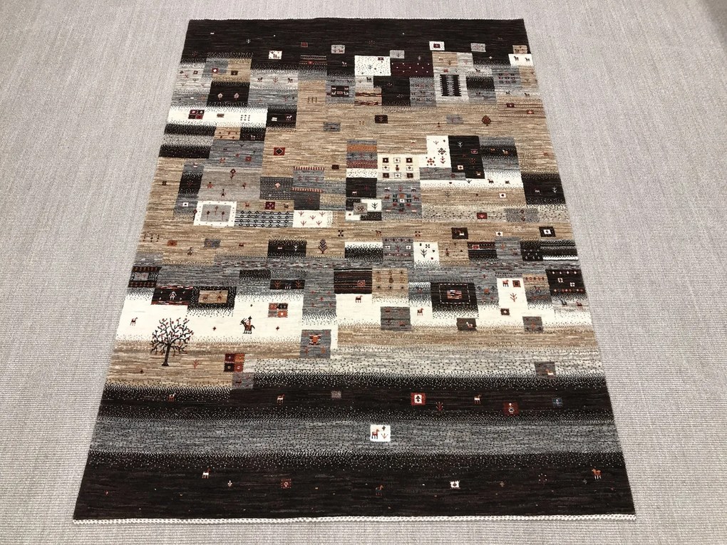 Loribaft Tappeto 240 x 170 Beige (Iran) Annodato A Mano
