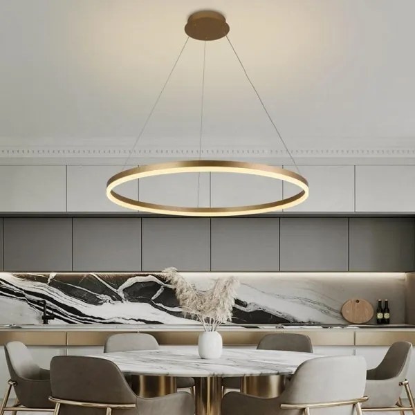 Lampadario a sospensione con filo LED dimmerabile LED/55W/230V 3000-6500K + telecomando