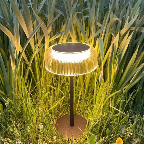 Zuma Line DT33111-LED Lampada solare ricaricabile dimmerabile BLUET LED/2,5W/2000 mAh IP44 nera