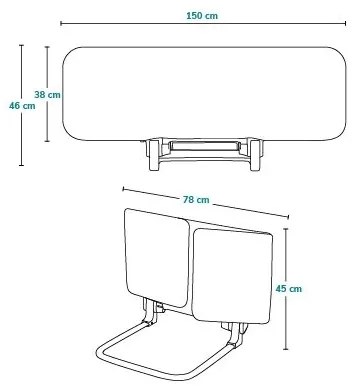 Lionelo - Barriera di sicurezza per letto LORA XL grigia