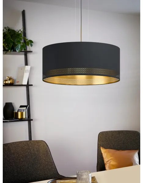 Eglo 99274 - Lampadario a sospensione con filo ESTEPERRA 3xE27/40W/230V