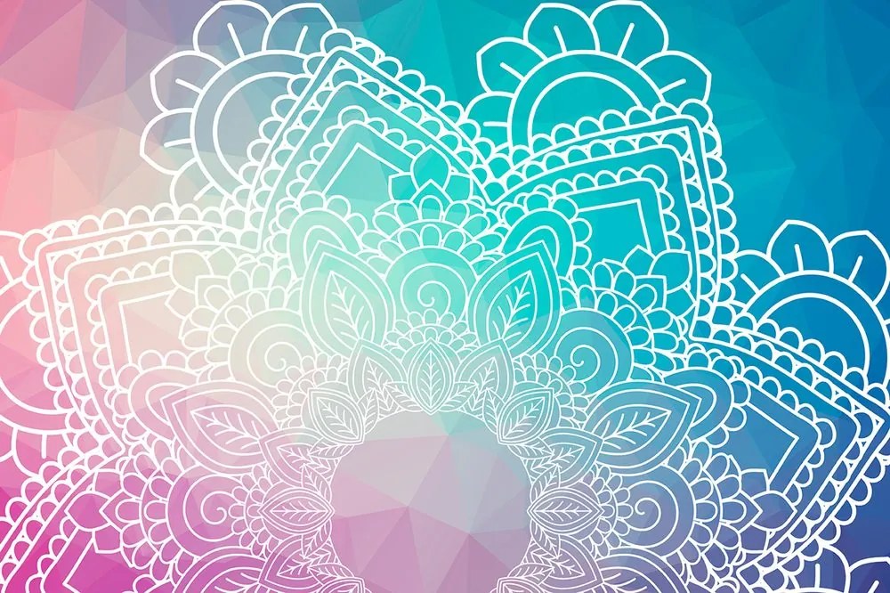 Carta da parati autoadesiva – Elementi di Mandala