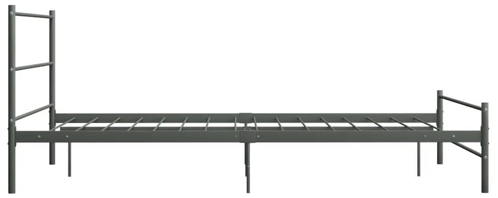 Giroletto grigio in metallo 120x200 cm