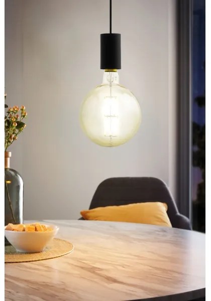 Eglo 98661 - Lampadario a sospensione con filo POZUETA 1xE27/40W/230V