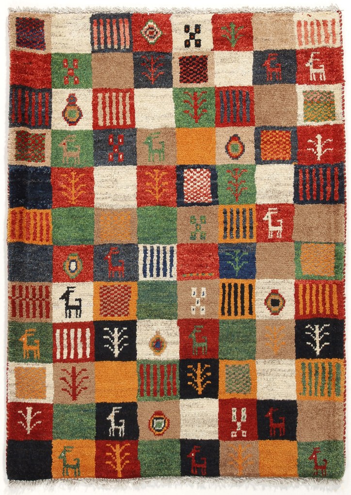 Gabbeh Tappeto persiano 90 x 120 (Iran) Annodato A Mano