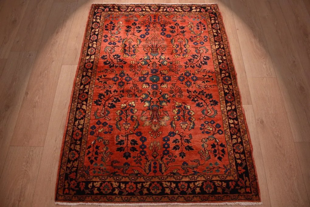 Sarouk Tappeto 150 x 100 (Iran) Annodato A Mano