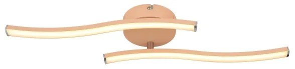 Globo 67178P - Lampadario a plafone LED TYLER LED/12W/230V 3000K arancione