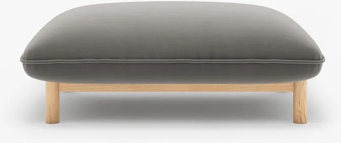 Pouf Ada in velluto – 95x65x44 cm