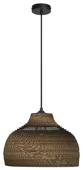Ledvance - Lampadario a sospensione con filo DECOR CARDBOARD 1xE27/15W/230V diametro 36 cm