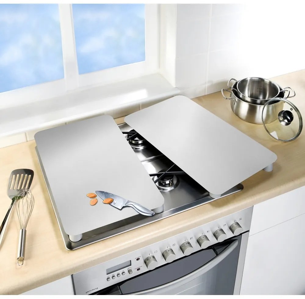 Set di 2 cappe in vetro Argento Universal - Wenko