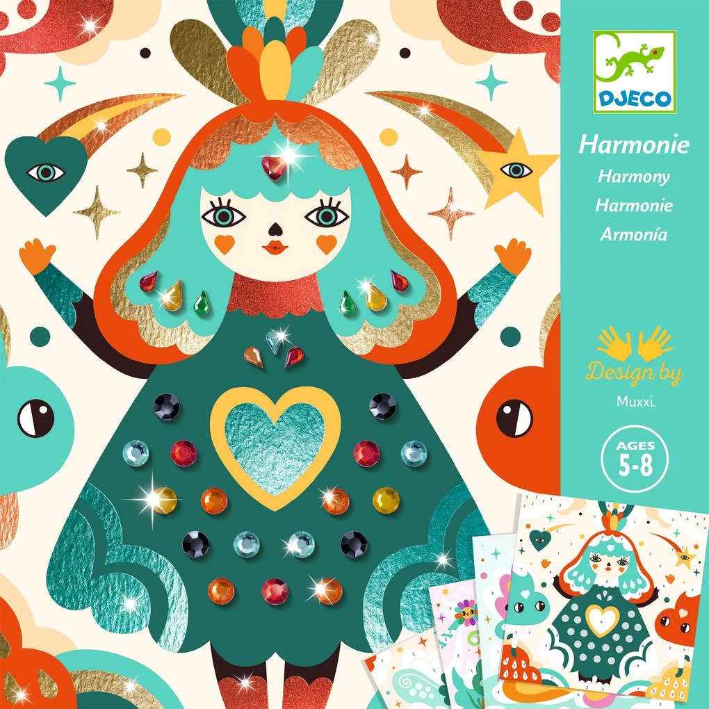 Gioco creativo con foglio metallico e pietre - Armonia