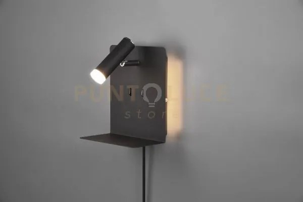 Element applique led 3w 220lm, 3000k- 1,5w  150lm, 3000k metallo ne...