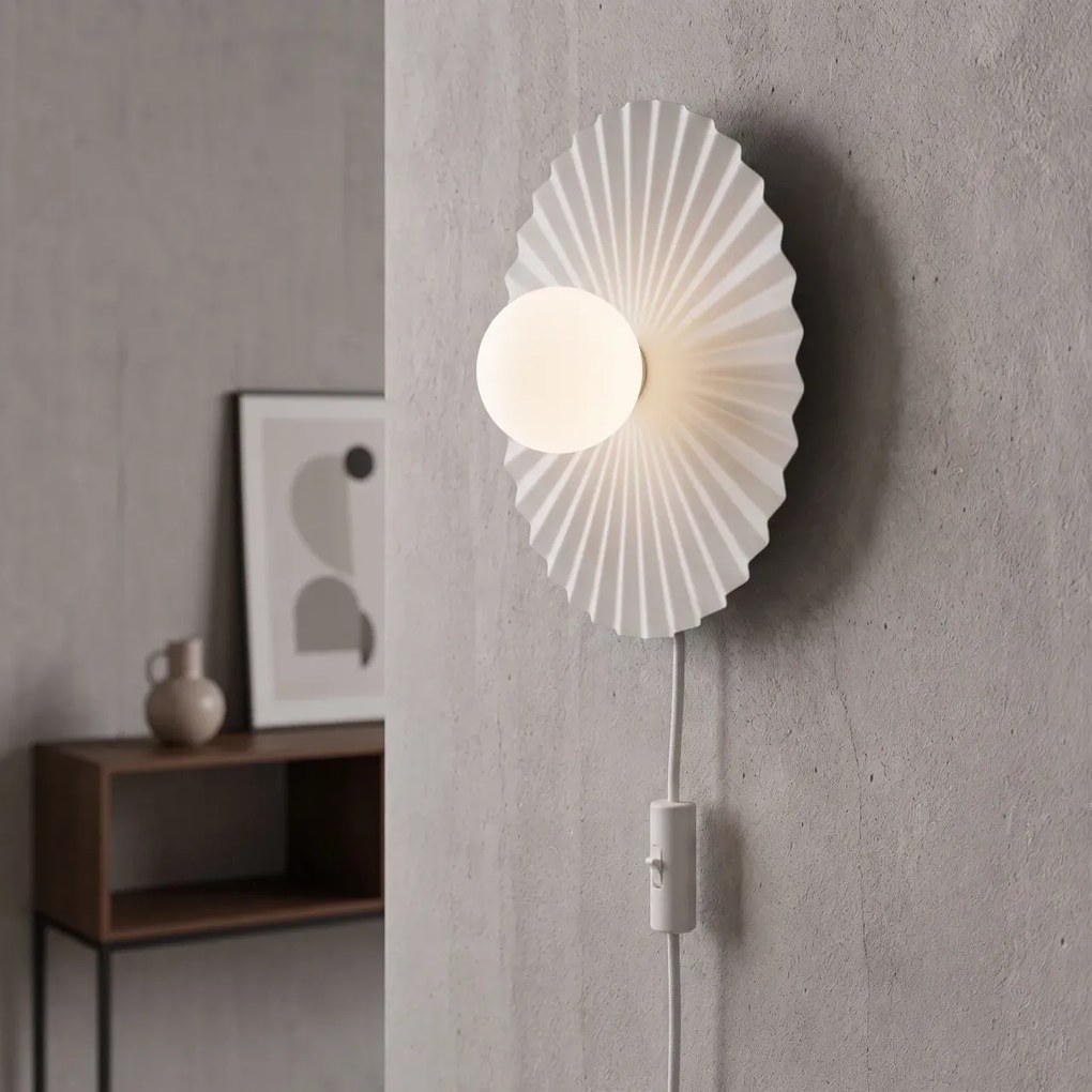 Applique da parete UMBRA WL1 L G9 con Spina e Interruttore