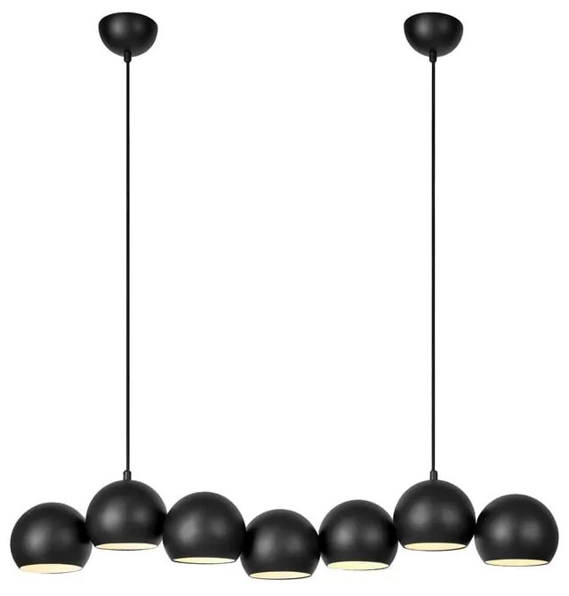 Lampadario nero con paralume in metallo Cupolo – Markslöjd