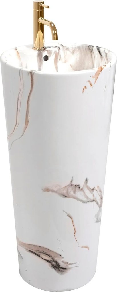 Lavabo monolitico Blanka Marble