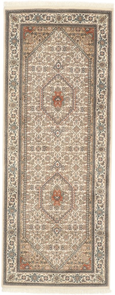 Bidjar Tappeto orientale 210x80 (Indian) Annodato A Mano