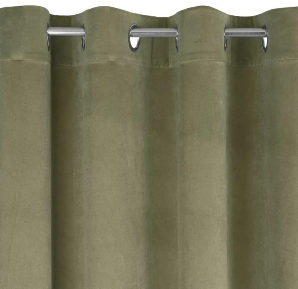 Elegante tenda color oliva 140 x 250 cm