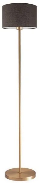 Lampada da terra LED TUNJA 1xE27/20W/230V Ø 30 cm oro/marrone