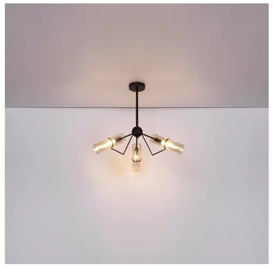 Globo 15353-3D - Lampadario a sospensione con supporto rigido GIJON 3xE14/40W/230V