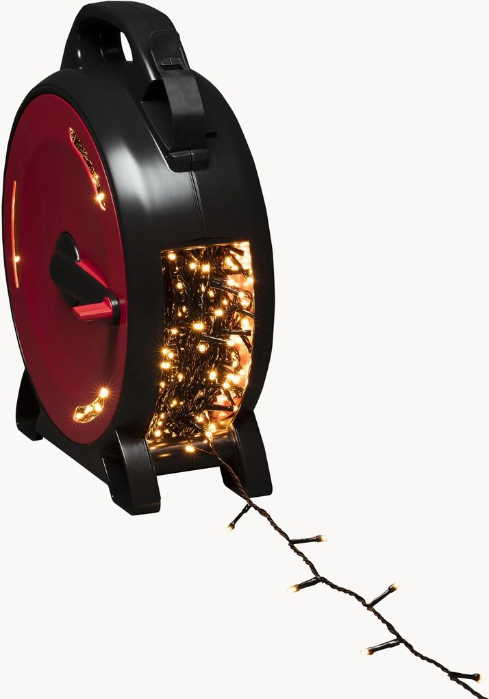 Ghirlanda a LED da esterno con avvolgicavo Bambi