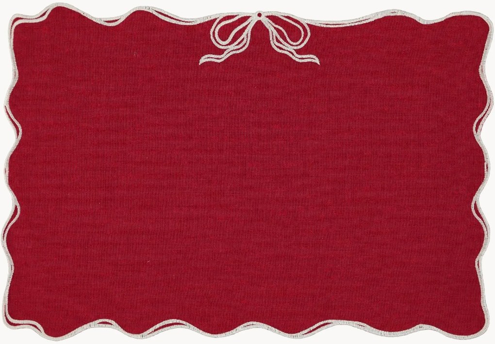 Tovaglietta americana con bordo ricamato Viena