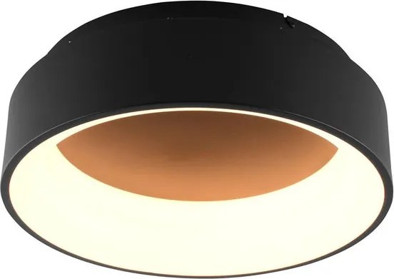 Plafoniera LED Noah Ø 45 cm nero IP20, 5600 lumen LUCE AMBIENTE DESIGN