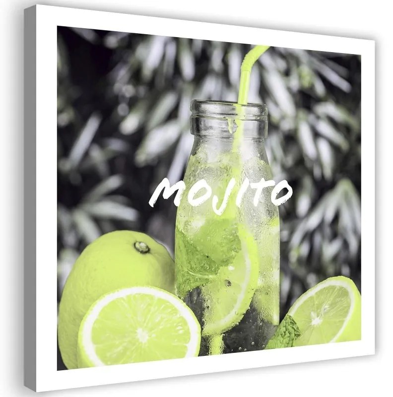 Quadro su tela, Mojito Drink Lime  Dimensioni Tappeti 30x30