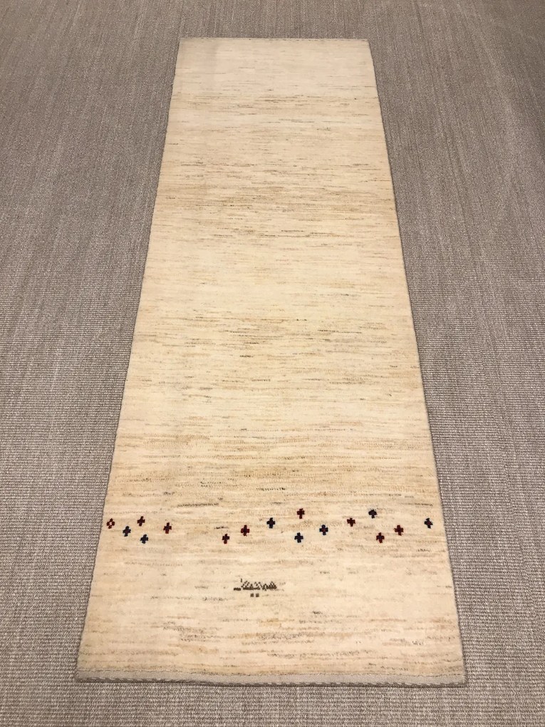 Gashguli Tappeto 80 x 240 Beige (Iran) Annodato A Mano