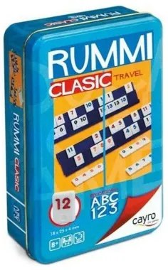 Gioco da Tavolo Rummi Classic Travel Cayro 150-755 11,5 x 19,5 cm