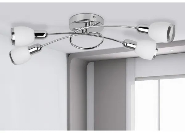 Rabalux 6063 - Plafoniera ELITE 4xE14/40W/230V