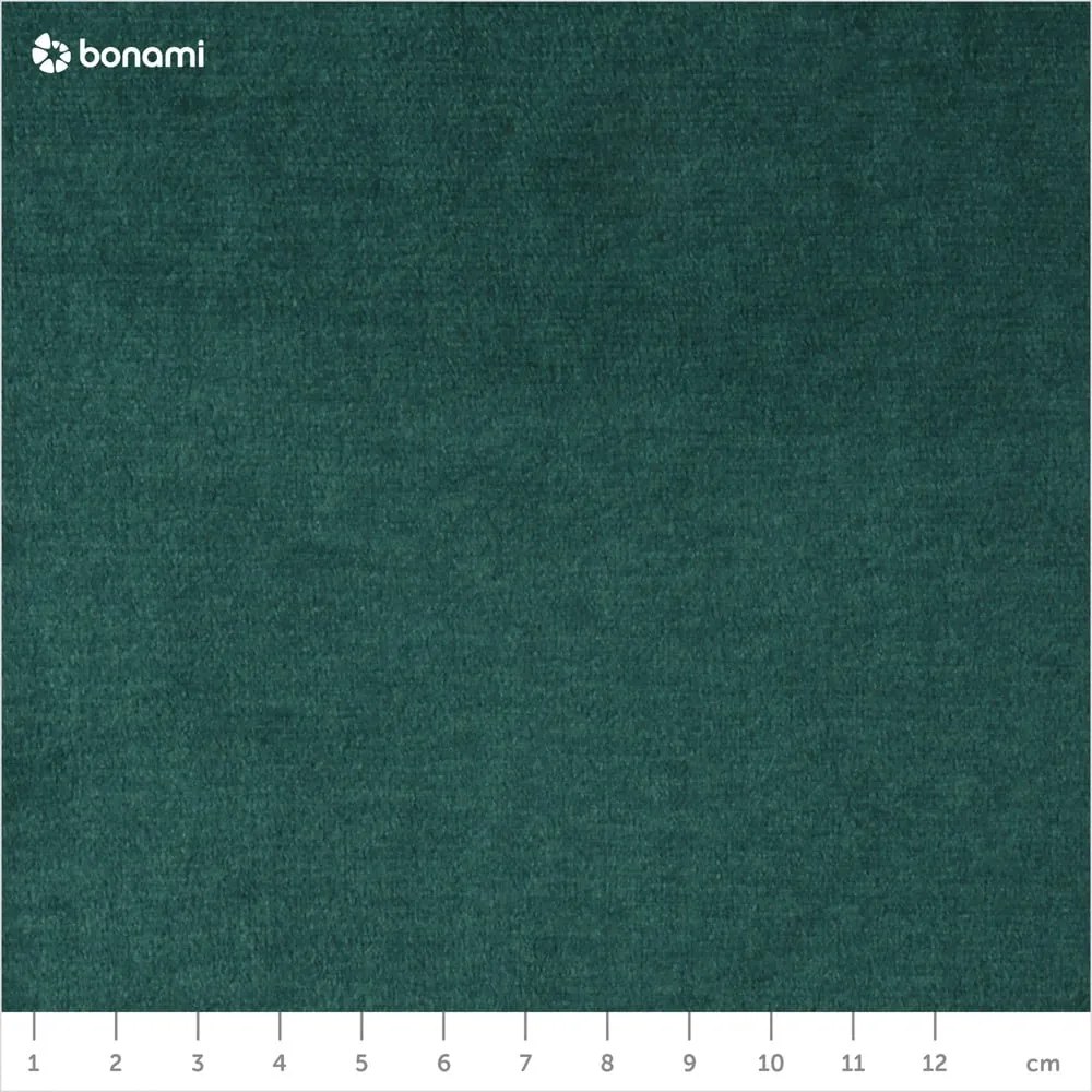 Divano letto in velluto verde scuro Devichy, 256 cm Rothe - devichy