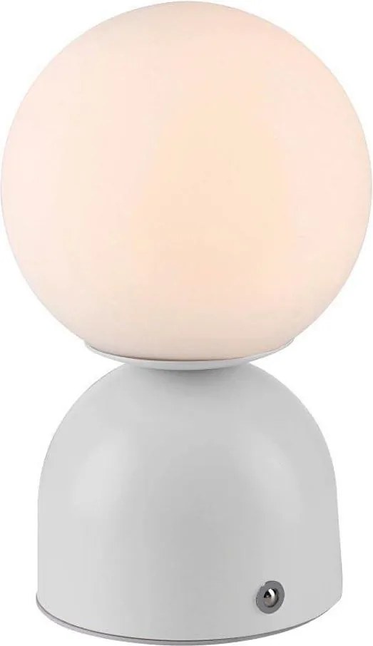 Schöner Wohnen 19218-16 - Lampada da tavolo LED dimmerabile RUDI LED/1,2W/5V bianca