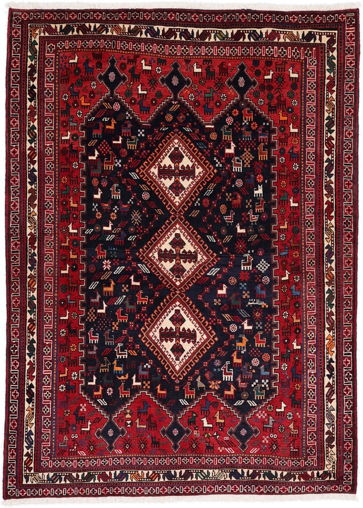 Sirjan Tappeto 210 x 150 (Iran) Annodato A Mano