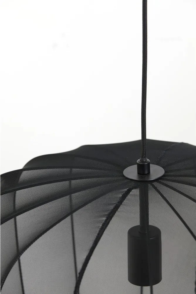 Lampada da soffitto nera ø 50 cm Plumeria - Light &amp; Living