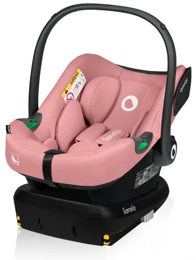Lionelo - Seggiolino auto ASTRID i-Size 40-87 cm Rosa Corallo