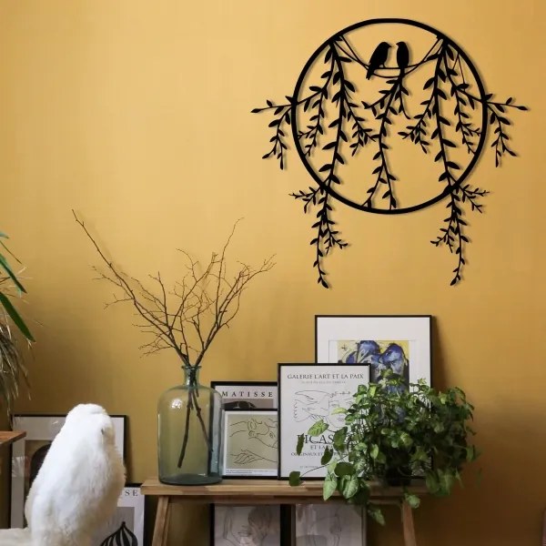 Decorazione da parete 45x44 cm rami