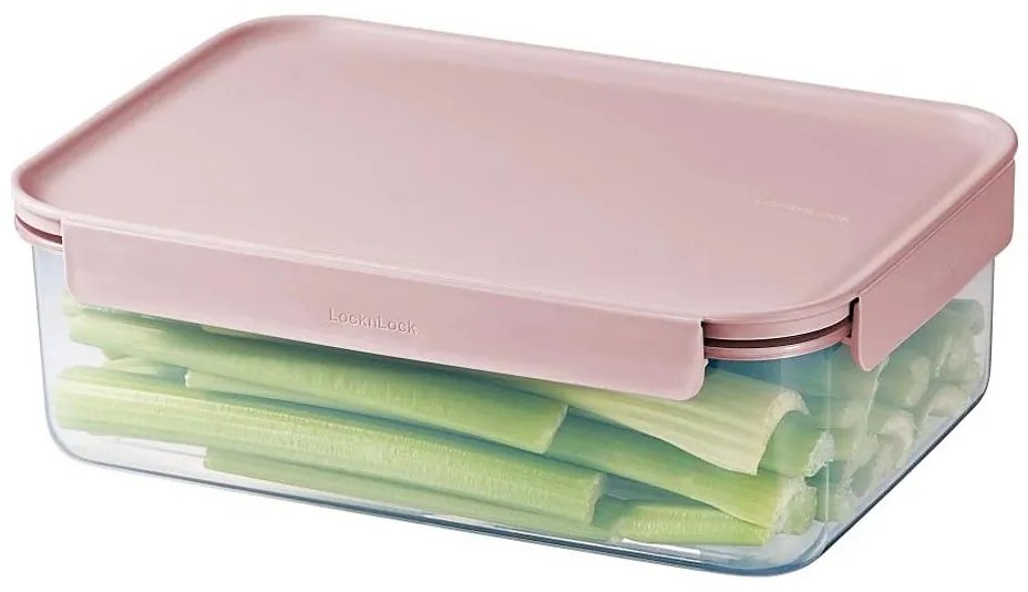 Contenitore per alimenti CLASSIC PLUS 2,8 l rosa/trasparente