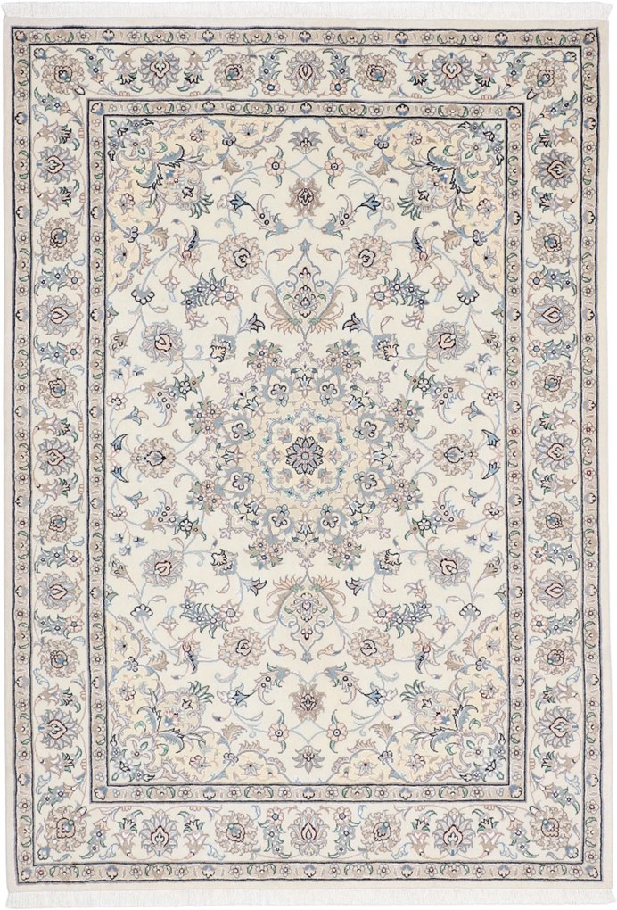 Nain Tappeto 200x140 (Iran) Annodato A Mano