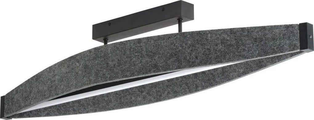 Osram - Plafoniera LED da soffitto DECOR FLAT LED/23W/230V grigio