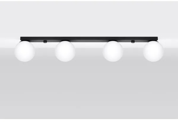 Sollux SL.1154 - Lampada da soffitto YOLI 4xG9/12W/230V nero