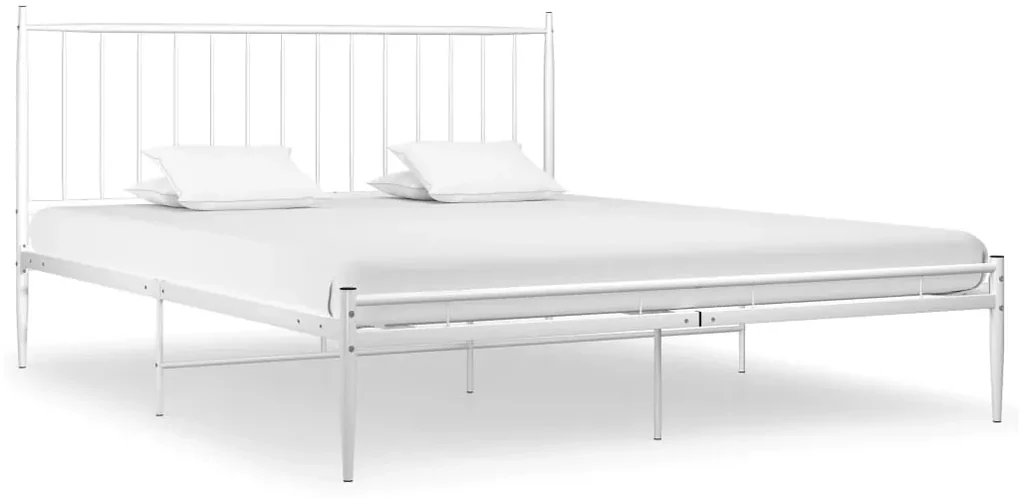 Giroletto bianco in metallo 140x200 cm