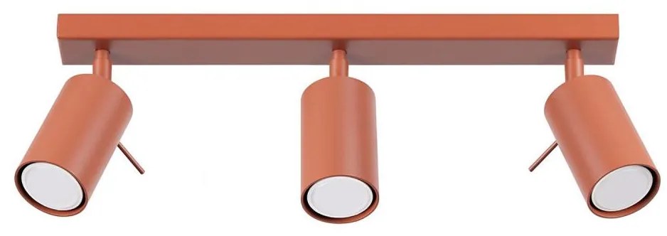 Sollux SL.1508 - Faretto RING 3xGU10/10W/230V rosso