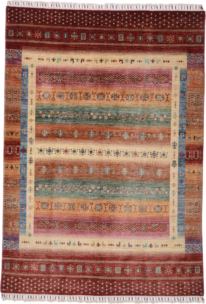 Samarkand Tappeto 240 x 170 (Afghanistan) Annodato A Mano