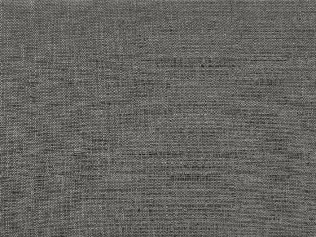 Letto in tessuto grigio con contenitore 90x200cm DINAN Beliani