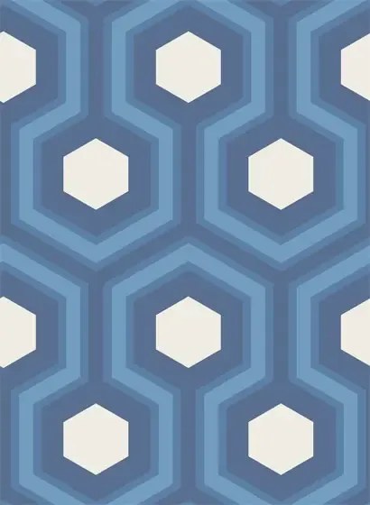 Hicks' Grand - Designtapete von Cole and Son - Blue