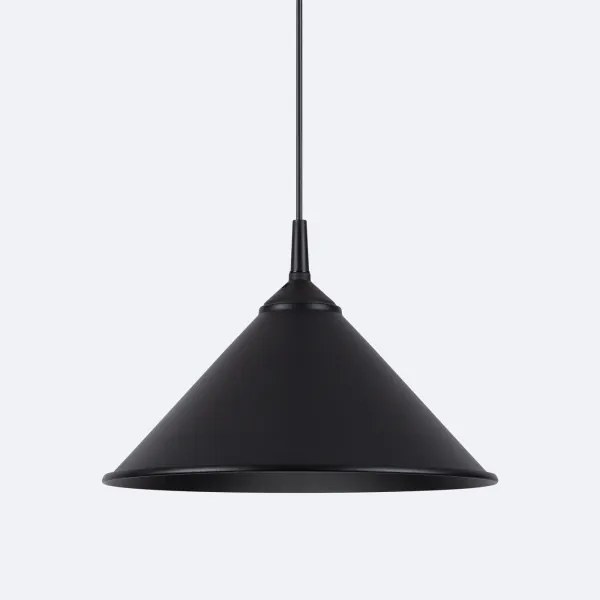 Sollux SL.1326 - Lampadario a sospensione con filo ZUMA 1xE27/15W/230V diametro 30 cm nero